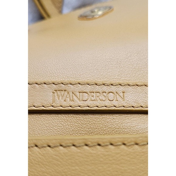 JW ANDERSON Runway anchor-logo intermix crossbody shoulder clutch bag $580 - Picture 11 of 12